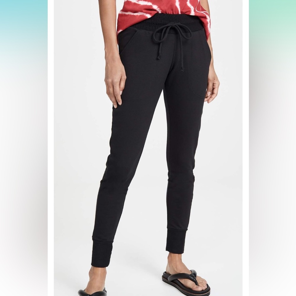 Free People FP Movement Women’s Sunny Skinny Sweat, Black, Size XS